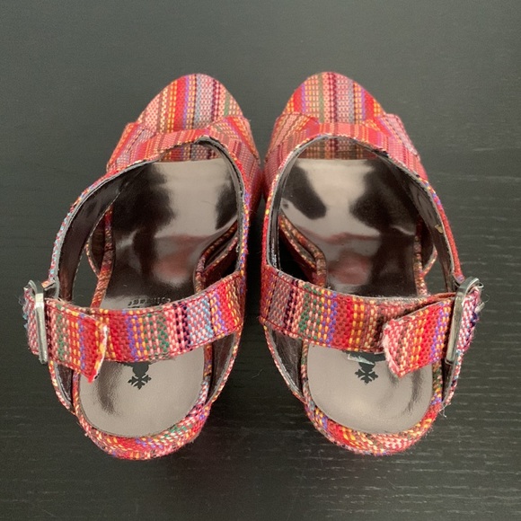 CROMA VINTAGE wedge fabric heel - Picture 10 of 11